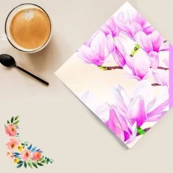 Decorline Elegant Napkins Magnolia Cream Lunch Napkins 20 Ct