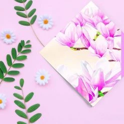 Decorline Elegant Napkins Magnolia Cream Lunch Napkins 20 Ct