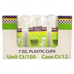 Nicole Collection Nicole Home Collection Everyday Transparent Plastic Cup 7 Oz Plastic Cups