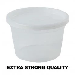 Nicole Collection Extra Strong Quality Deli Container With Lids 16 Oz