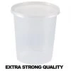 Nicole Collection Extra Strong Quality Plastic Deli Container With Lids 48 Oz