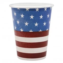 Nicole Collection Americana Premium Paper Cups 12oz 4th Of July