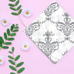 Nicole Fantini Collection Elegant Napkins Metallic #1 Disposable Lunch Paper Napkins 20 Ct