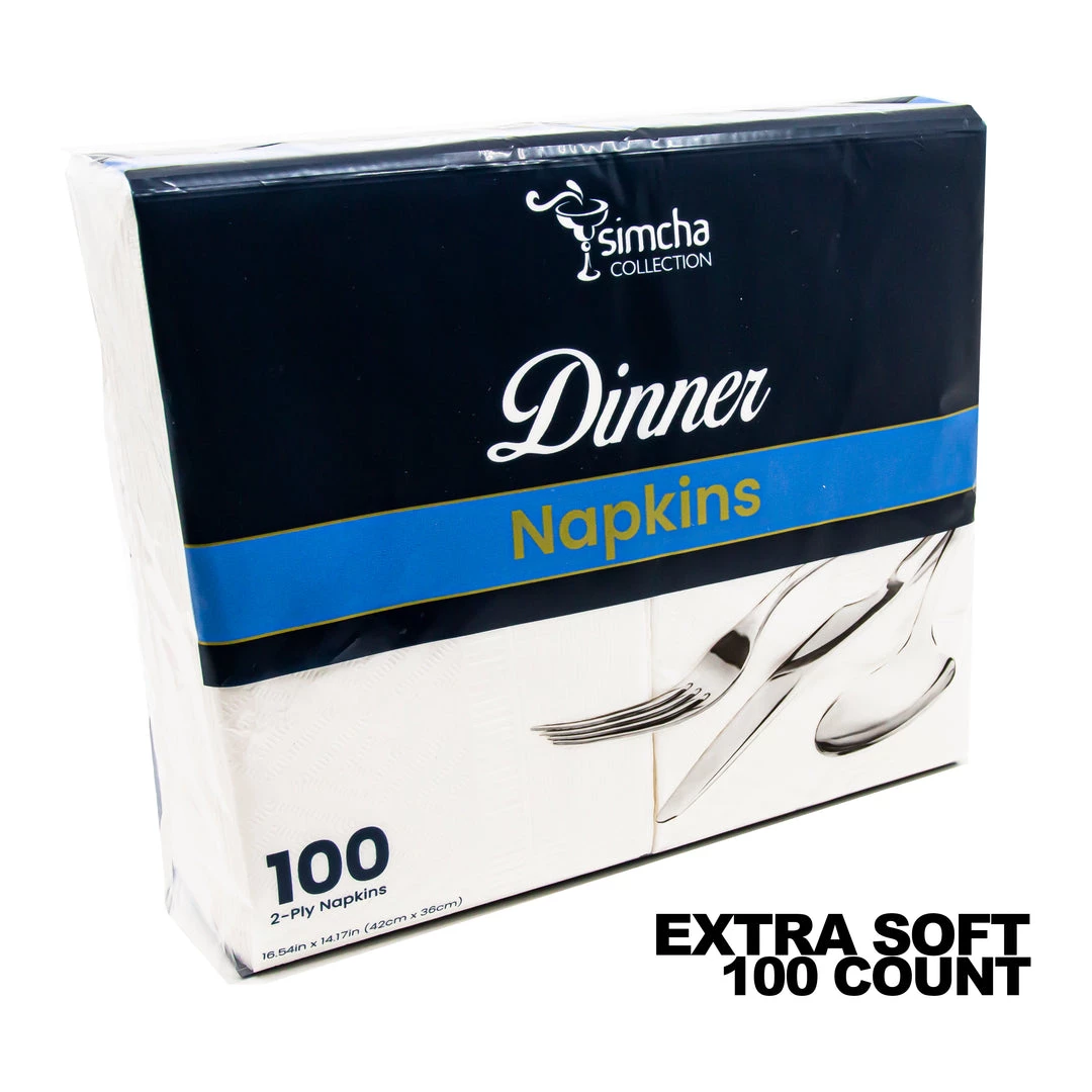 OnlyOneStopShop Elegant Napkins Premium White Napkins 1/8 Fold Dinner Napkin Value Pack 1 OnlyOneStopShop Elegant Napkins Premium White Napkins 1/8 Fold Dinner Napkin Value Pack