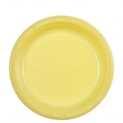 Hanna K Signature SALE Hanna K. Signature Yellow Plastic Plates 7" 50CT