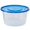 Nicole Collection Nicole Home Collection Containers With Lids Large Round Blue 34 Oz Deli Storage Containers