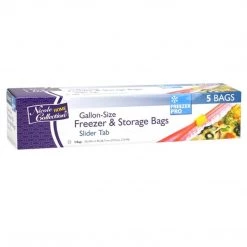 Nicole Collection Nicole Home Collection Gallon Size Freezer Storage Bags With Slide