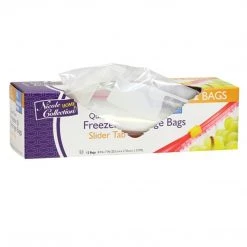 Nicole Collection Nicole Home Collection Slide Freezer Storage Bag Quart Size Per Box