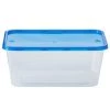 Nicole Collection Nicole Home Collection Storage Container With Lid Large Rectangular Blue 34 Oz