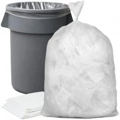 Nicole Collection Garbage Bags Nicole Home Collection Clear Trash Bags With Ties 30 Gal
