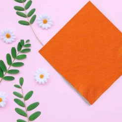 Party Dimensions SALE Orange Lunch Napkins 20 Count