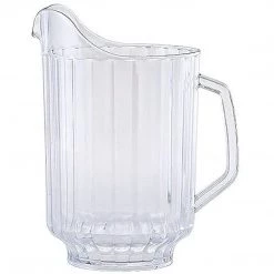 Party Dimensions Server Pitcher Break-Resistant Restaurant Style Plastic Pitcher Clear 58 Oz