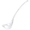 Party Dimensions Premium Heavy Weight Plastic Clear Serving Ladle 2.5oz Serving Utensils