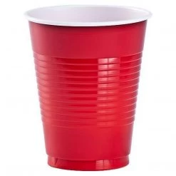 Hanna K Signature Hanna K. Signature Plastic Cups Apple Red 18 Oz