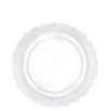 Decorline SALE Elegant Collections Salad Dessert Plate Clear 7.25" 10 Count