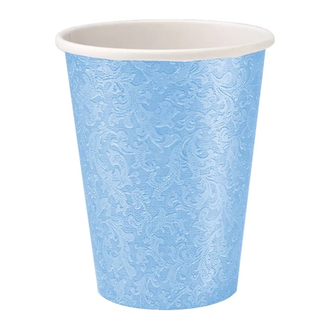 Lillian SALE Paper Cup Blue Hot Cold 9 Oz 24 Count 1 Lillian SALE Paper Cup Blue Hot Cold 9 Oz 24 Count