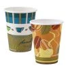 Nicole Home Paper Cup Coffee Bean Pattern Hot Cold 12 Oz Paper Cups