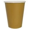 Lillian SALE Paper Cup Gold Hot Cold 9 Oz 24 Count