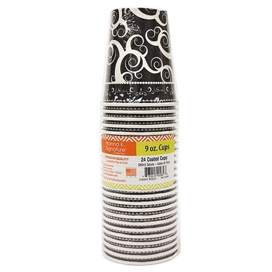 Hanna K Clearance Sale SALE Paper Cup Medley Classic Hot Cold 9 Oz 24 Count 3 Hanna K Clearance Sale SALE Paper Cup Medley Classic Hot Cold 9 Oz 24 Count