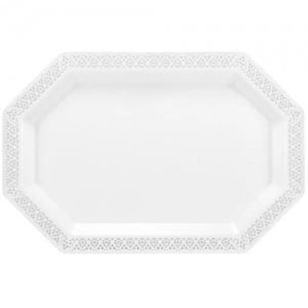 Lillian Pearl Lacetagon 12''X18'' Tray 2 Ct 1 Lillian Pearl Lacetagon 12''X18'' Tray 2 Ct