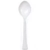 Lillian Serving Utensils Pearl Plastic Salad Heavy Weight Serving Spoon 12"
