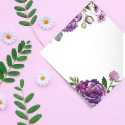 Nicole Collection Peony Lunch Napkins