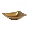 Lillian Elegant Plates Rectangular Gold 5oz Plastic Dessert Bowls