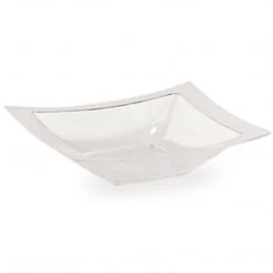 Lillian Tablesettings Rectangular Plastic Dessert Bowls Clear 5 Oz