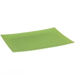 Lillian Tablesettings Clearance Sale SALE Rectangular Plastic Salad Plates Pistachio 9" 10ct