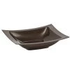 Lillian Tablesettings SALE Rectangular Plastic Soup Bowls Chestnut 12 Oz 10Ct Clearance Sale