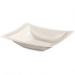Lillian Tablesettings Elegant Plates Rectangular Plastic Soup Bowls Sahara 12 Oz