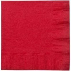 Party Dimensions Value Napkins Red Lunch Napkins