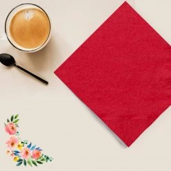 Party Dimensions Value Napkins Red Lunch Napkins