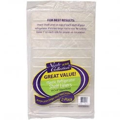 Nicole Collection Premium Plastic Clear Refrigerator Liners