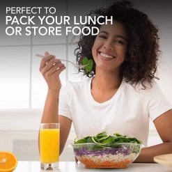 OnlyOneStopShop 64 Oz Salad To-Go Containers - Clear Plastic Disposable Salad Containers Bowls With Airtight Lids