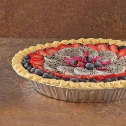 Nicole Collection 9" Disposable Aluminum Pie Pans
