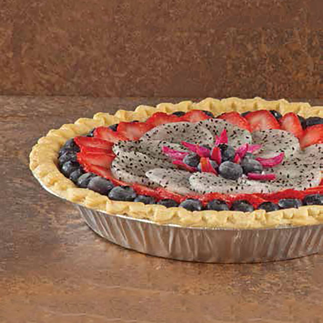 Nicole Collection 9" Disposable Aluminum Pie Pans 2 Nicole Collection 9" Disposable Aluminum Pie Pans