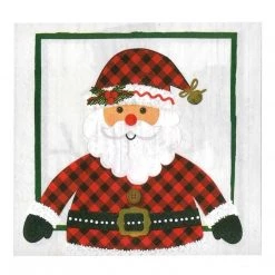 Hanna K Christmas Rustic Xmas Premium Paper Lunch Napkins 40 Count