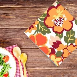 Nicole Fantini Collection Elegant Napkins Scattered Blossoms Disposable Lunch Paper Napkins 20 Ct