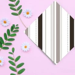 Nicole Fantini Collection Shades Of Grey Disposable Lunch Paper Napkins 20 Ct