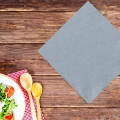 Party Dimensions Silver Guest Towels Value Napkins