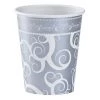 Hanna K Signature SALE Silver Medley Hot Cold Paper Cup 9 Oz 24 Count