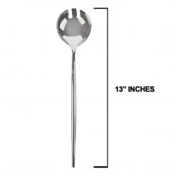 Blue Sky Serving Utensils Novelty Serving Plastic Flatware Spoon & Spork Silver 13