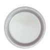 Hanna K. Signature Plastic Plates Silver 7"