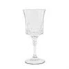 Blue Sky Simcha Collection Crystal Like Elegant Plastic Wine Glasses French Goblets Clear 10oz