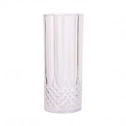 Blue Sky Simcha Collection Crystal Like Elegant Plastic Glasses Highball Elegant Cups
