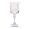 Blue Sky Simcha Collection Crystal Like Elegant Plastic Wine Glasses 8 Oz