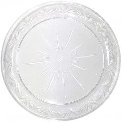 Blue Sky Simcha Collection Plastic Plates 10"
