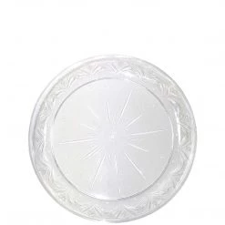 Blue Sky Simcha Collection Plastic Plates 7"