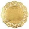 Blue Sky Simcha Collection Round Gold Doily 8.5"
